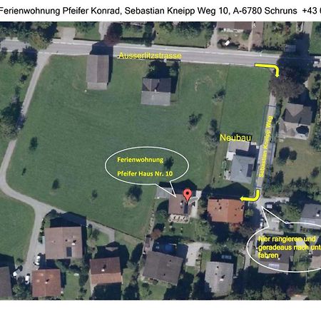 Ferienwohnung Konrad Pfeifer Schruns Zewnętrze zdjęcie