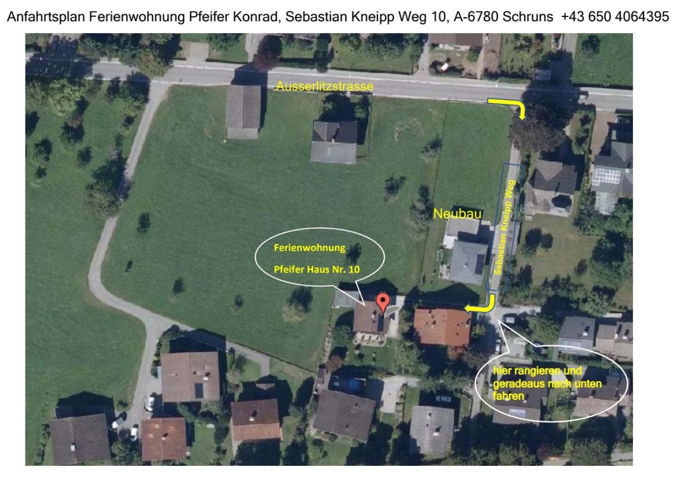 Ferienwohnung Konrad Pfeifer Schruns Zewnętrze zdjęcie